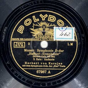 Symphonie D-dur "Haffner-Symphonie"