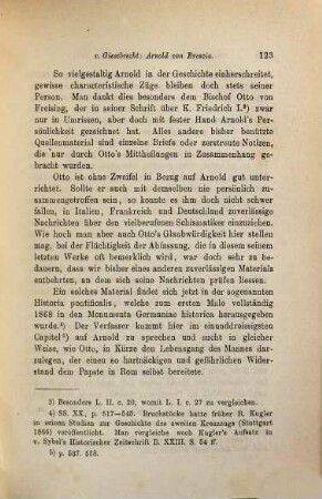 Ueber Arnold von Brescia