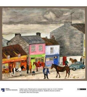 Pferdemarkt in Listowel (Irland)