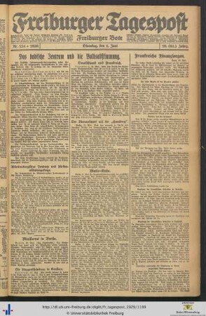 Nr. 124-147 (Juni 1926)