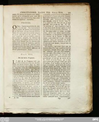 Chap. XVI. Du desir de la Vengeance.
