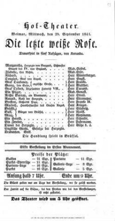 Die letzte weiße Rose