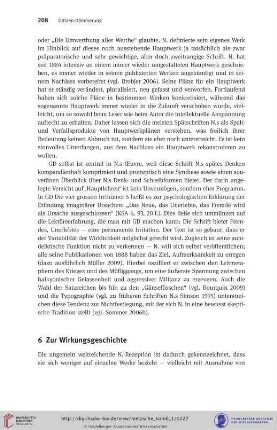 6 Zur Wirkungsgeschichte