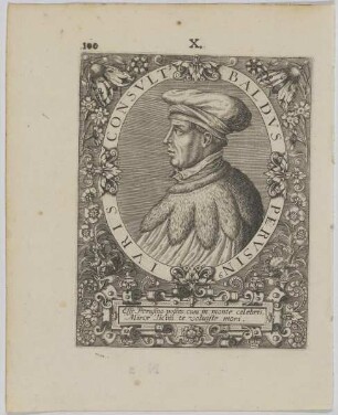 Bildnis des Baldvus Pervsin