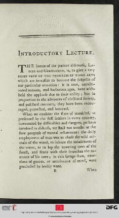 Introductory lecture