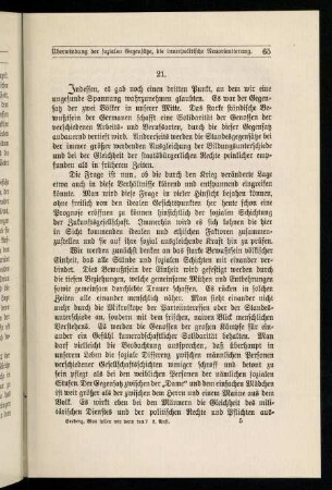 65-74, 21. Überwindung der sozialen Gegensätze, die innerpolitische Neuorientierung