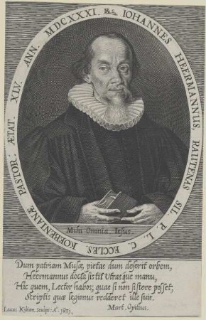 Bildnis des Iohannes Heermannus