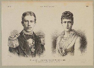 Bildnis von Heinrich (1726-1802), Prinz von Preußen und Irene (1866-1953) Prinzessin von Hessen