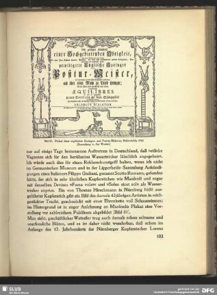 Plakat eines englischen Springers und Positur-Meisters