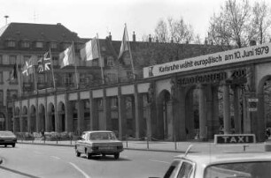 Beflaggung zum Europatag im Stadtgebiet