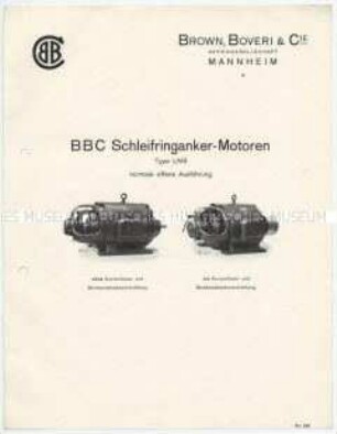 Schleifringanker-Motoren Type LNS