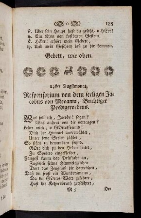 185-188, 23ster Augstmonat