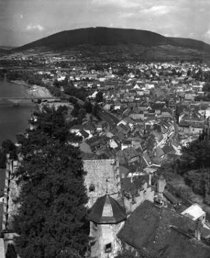 Miltenberg. Stadtansicht mit Main