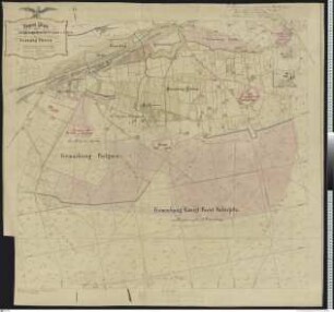 3. Rayon des detachierten Forts VI *). Feldmesser L. Matschke 1880
