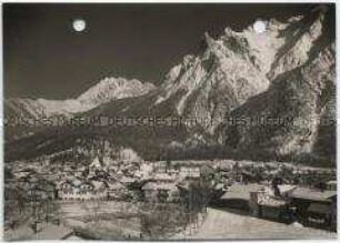 Mittenwald, Blick auf den Ort