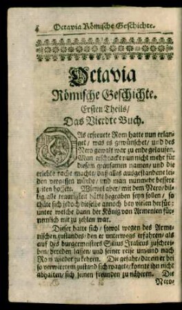 Octavia Römische Geschichte.