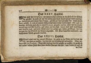 Das XXXV. Capitul