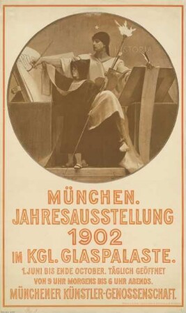 Jahresausstellung 1902 im königlichen Glaspalast. Münchner Künstler-Genossenschaft