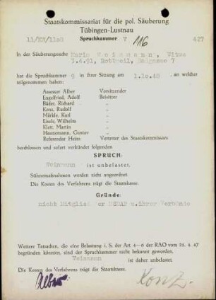 Weinmann, Maria