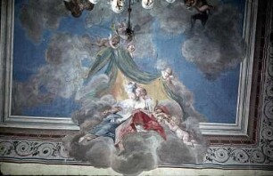 Minerva als Schützerin der Künste und Wissenschaften