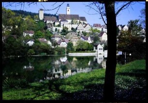 Horb: Neckar mit Stadtbild