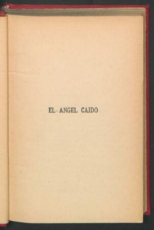 El ángel caído