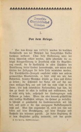 Französische Volksstimmungen während des Krieges 1870/71