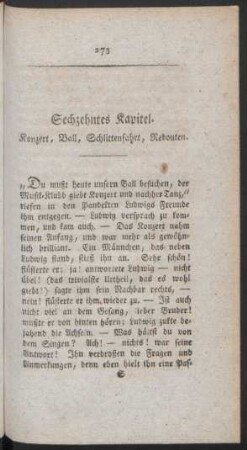 Sechzehnstes Kapitel. Konzert, Ball, Schlittenfahrt, Redouten