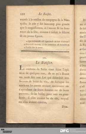 16. Le Baiser