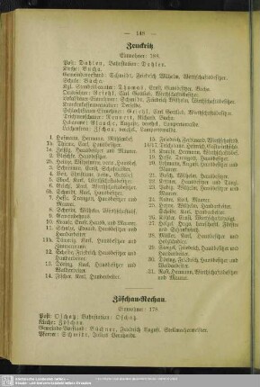 Zöschau mit Rechau