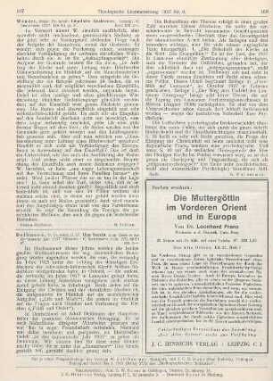 167 [Rezension] Wendel, Adolf, Ländliche Grabreden
