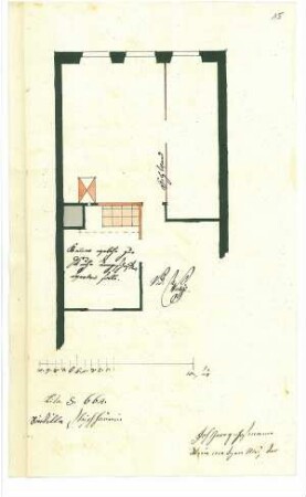 Drei Baugesuche (Blatt 9 - 16)