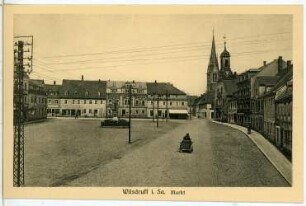 Wilsdruff. Markt