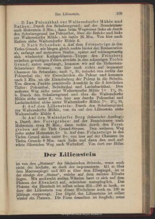 Der Lilienstein