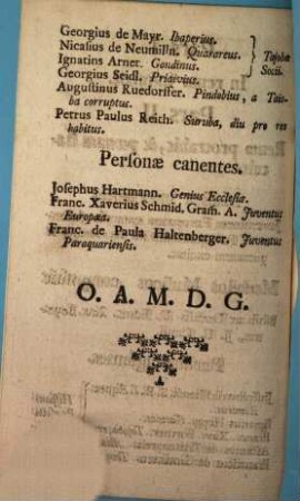 Ferwor sacer iuventutis Paraquoriensis : drama a Grammatica ... exhibitum Monachii M. Aprili a. 1763