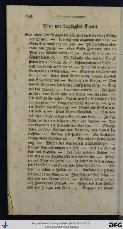 Drey und dreyßigstes Kapitel.