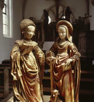 Figuren aus dem Mittelschrein, Heilige Barbara