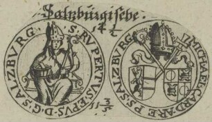 Bildnis des Hl. Rvpertvs, Bischof in Salzburg