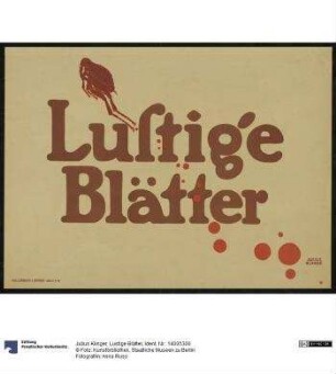Lustige Blätter