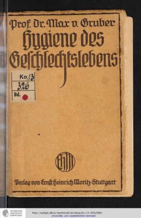 Hygiene des Geschlechtslebens