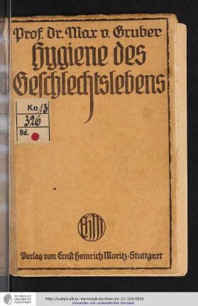 Hygiene des Geschlechtslebens