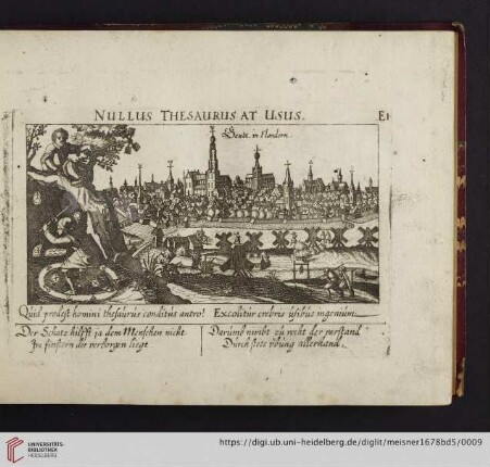 E1. Gendt in Flandern, "Nullus thesaurus at usus"