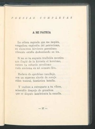 A mi patria