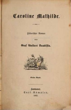Christian VII. und sein Hof : Historischer Roman, 1