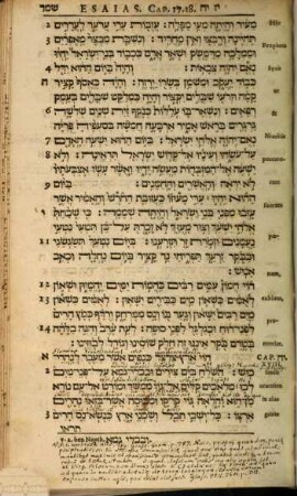 Biblia Testamenti Veteris : Idiomate authentico expressa, Versibus, Capitibus & Parschajoth sive Sectionibus interstincta, Masoretarum Kri, Ktif & quae sunt ejus generis notis, instructa ...