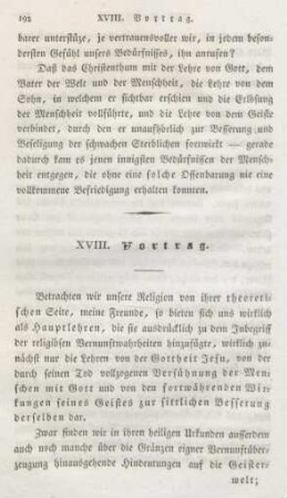 192-201 XVIII. Vortrag