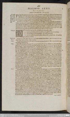 Psalmus LXXII