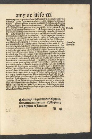 Aegloga iiii que dicitur. Alphus. de natura mulierum ...