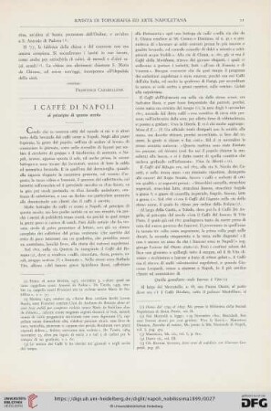 8: I caffè di Napoli : al principio di questo secolo