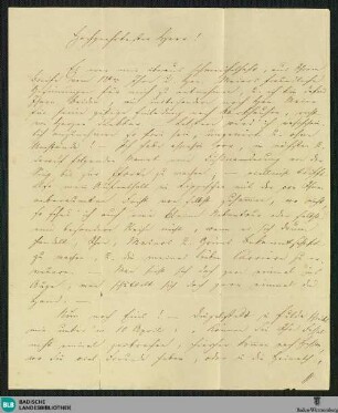 Brief von Ferdinand Freiligrath an Levin Schücking vom 24.04.1839 - K 703, 64